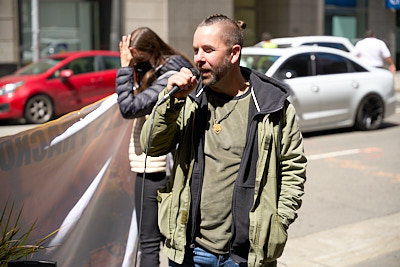 Climate Activists Occupy Wells Fargo Global Headquarters:April 25, 2022