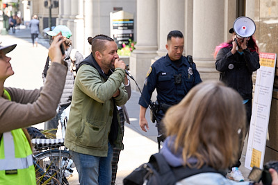 Climate Activists Occupy Wells Fargo Global Headquarters:April 25, 2022