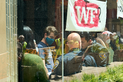 Climate Activists Occupy Wells Fargo Global Headquarters:April 25, 2022