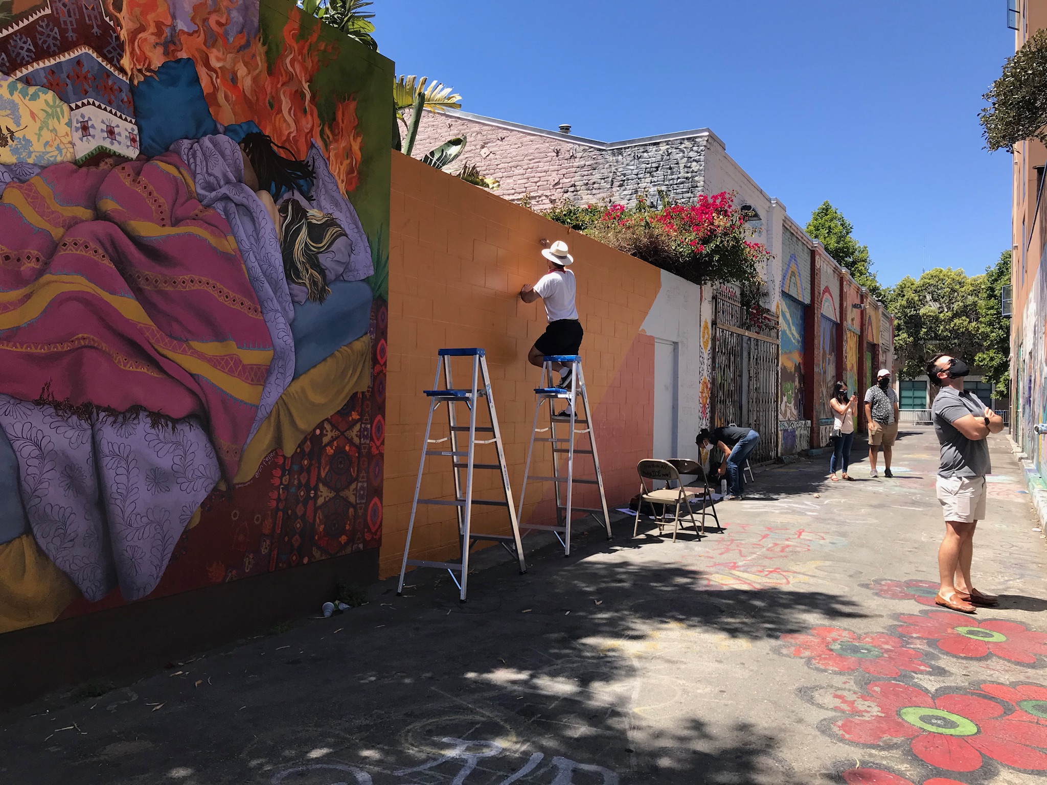 XRSFBay Art Working Group - Clarion Mural