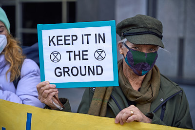 Stop Line 3 Protest @ SF Federal Building:December 14, 2021