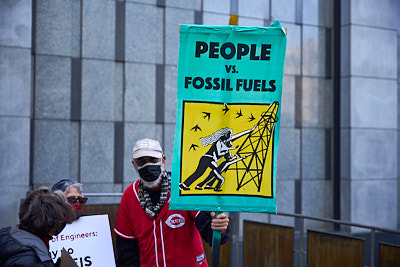 Stop Line 3 Protest @ SF Federal Building:December 14, 2021