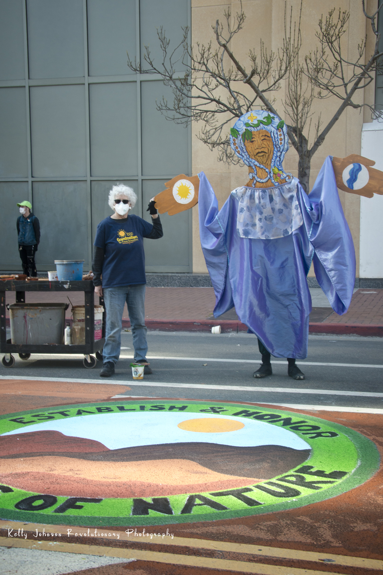 Stop Line 3 Street Mural:February 27th, 2021