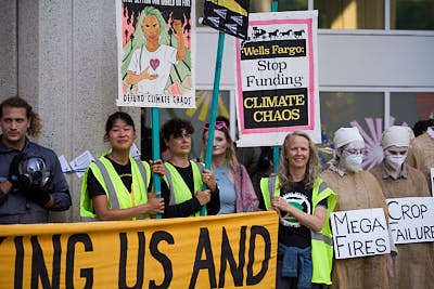 Dropping The Banner On Wells Fargo's Fossil Foolishness:May 18, 2022