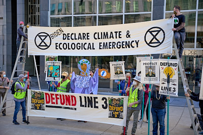 People Vs. Fossil Fuels Solidarity Action:October 15, 2021