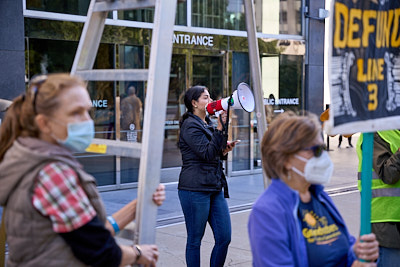 People Vs. Fossil Fuels Solidarity Action:October 15, 2021