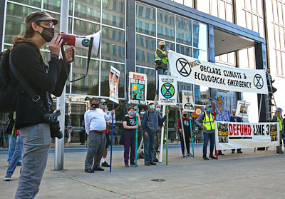 People Vs. Fossil Fuels Solidarity Action:October 15, 2021