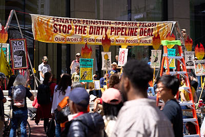 Ally Action: No Dirty Deal @ Sen. Feinstein's Office:September 1st, 2022