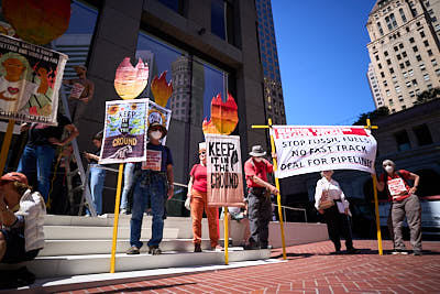 Ally Action: No Dirty Deal @ Sen. Feinstein's Office:September 1st, 2022