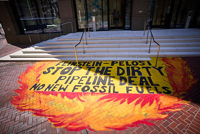 Ally Action: No Dirty Deal @ Sen. Feinstein's Office:September 1st, 2022