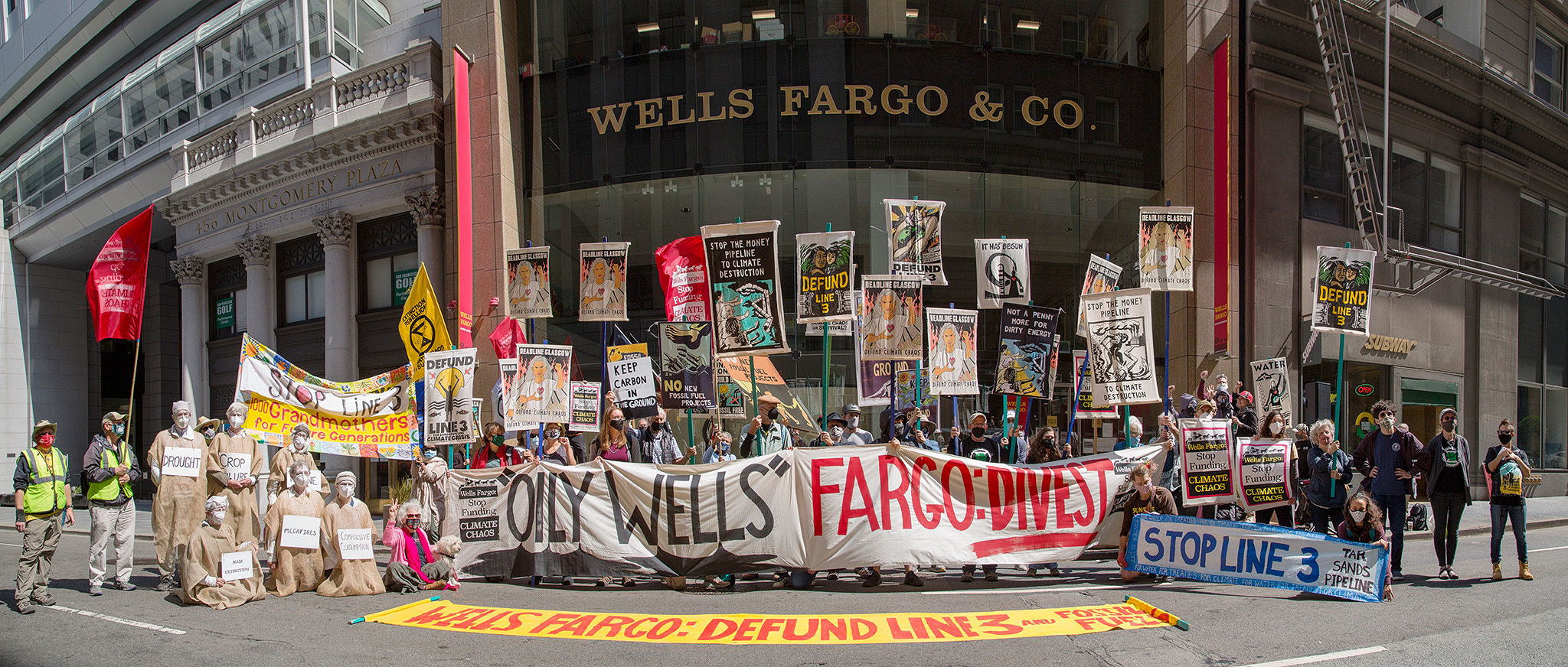 Stop Funding Fossil Fuels @ Wells Fargo HQ:September 17th, 2021